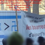 Banderole victimes d'hier 10 janvier 2009 C