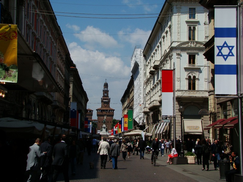 Milan, palais des ducs de Sforza