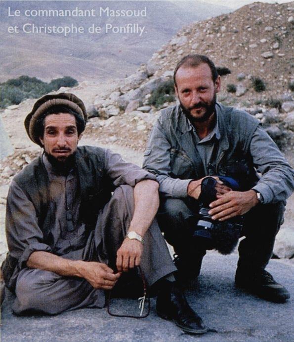 Commandant Massoud et Christophe de Ponfilly