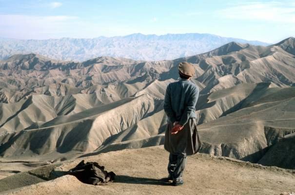 Massoud devant l'horizon afghan