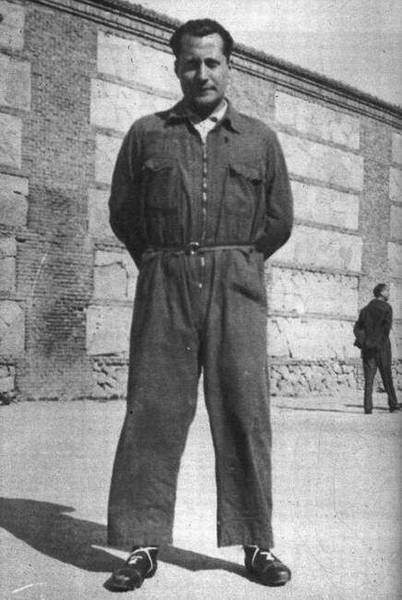 José Antonio Primo de Rivera (1903-1936) dans la prison d'Alicante