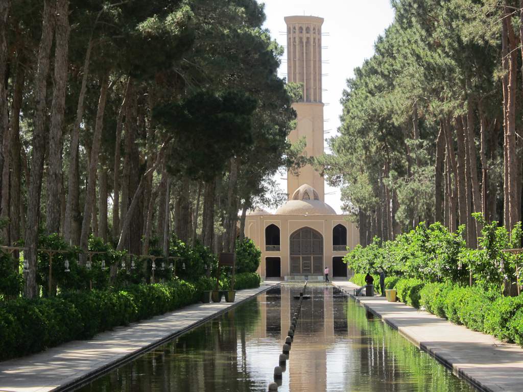 Palais Bagh-e Dolat Abad, à Yazd.