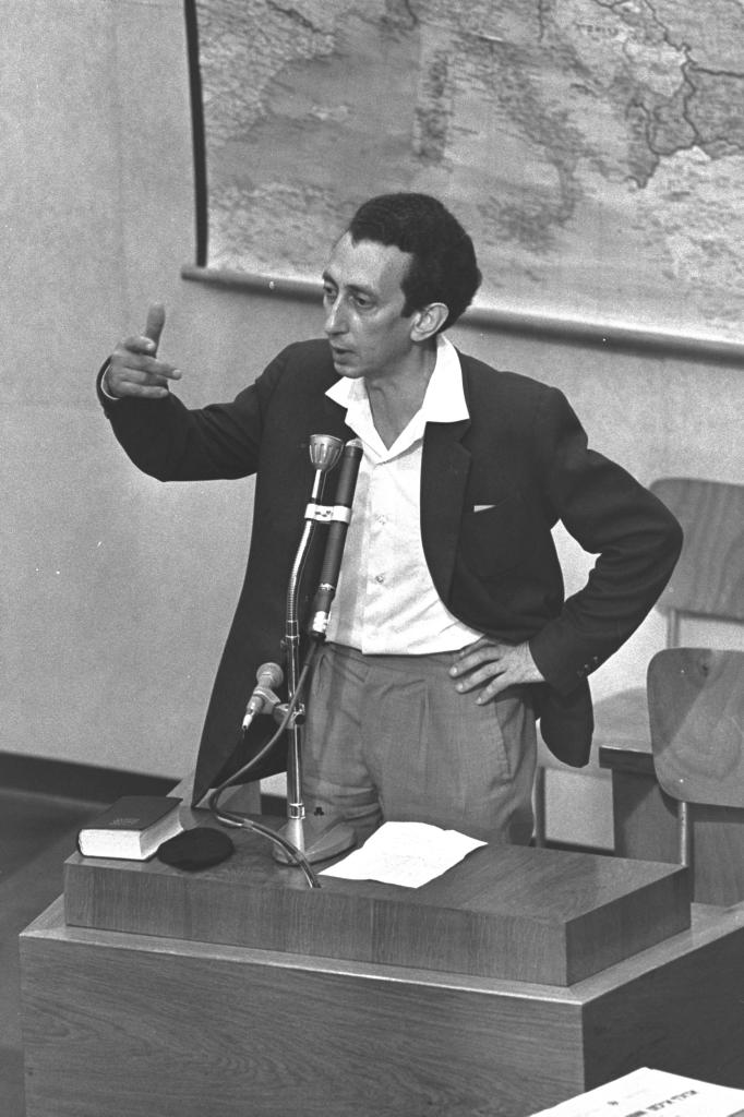 Abba Kovner au procès Eichmann en 1961