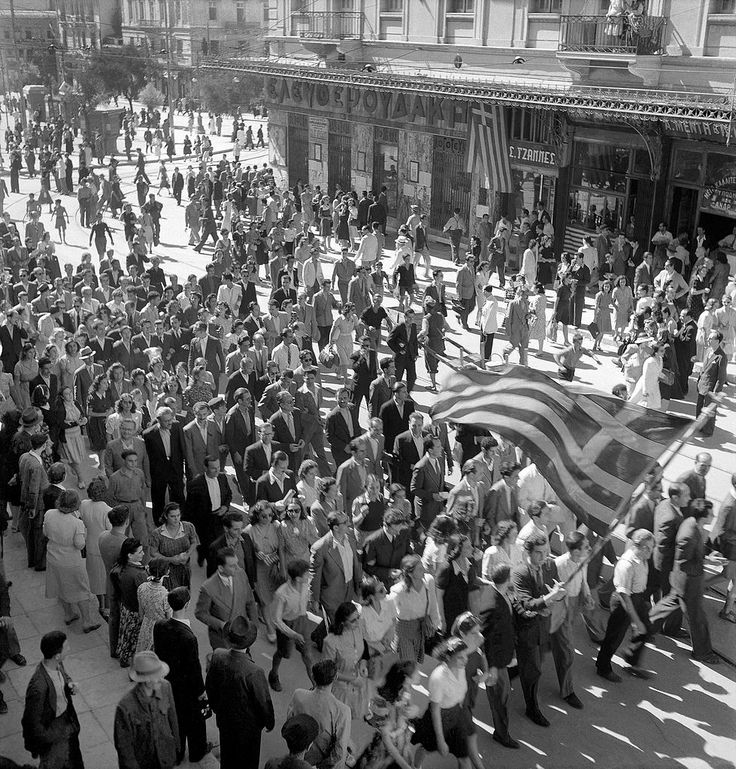 Libération d'Athènes, octobre 1944