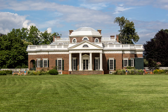 Maison de Thomas Jefferson à Monticello