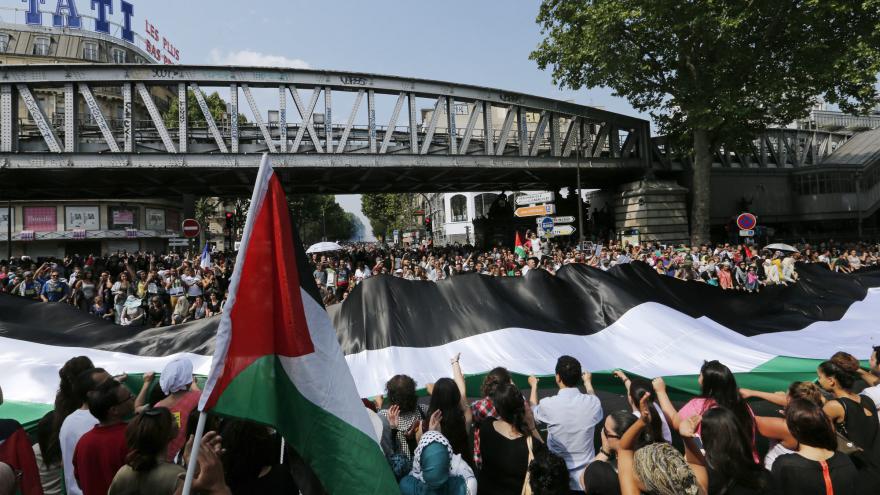 Manifestation pro-palestinienne