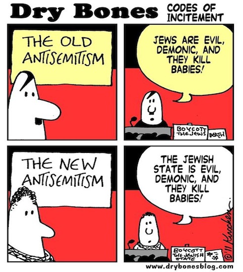Dry Bones, nouvel antisémitisme