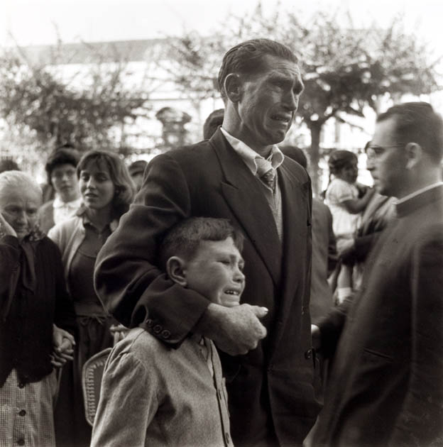 Emigrants espagnols en partance pour l'Argentine en 1957