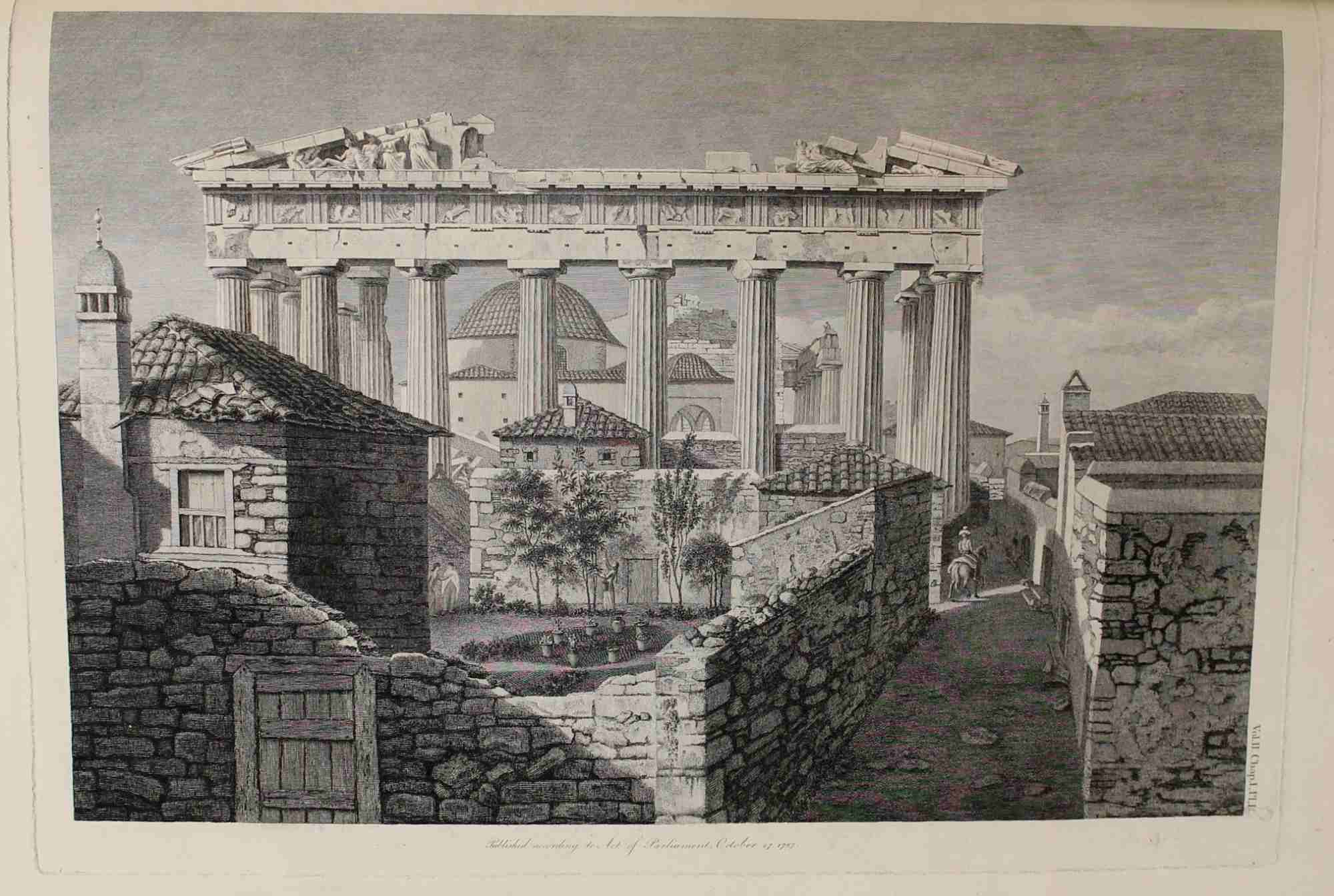 Mosquée dans le Parthénon