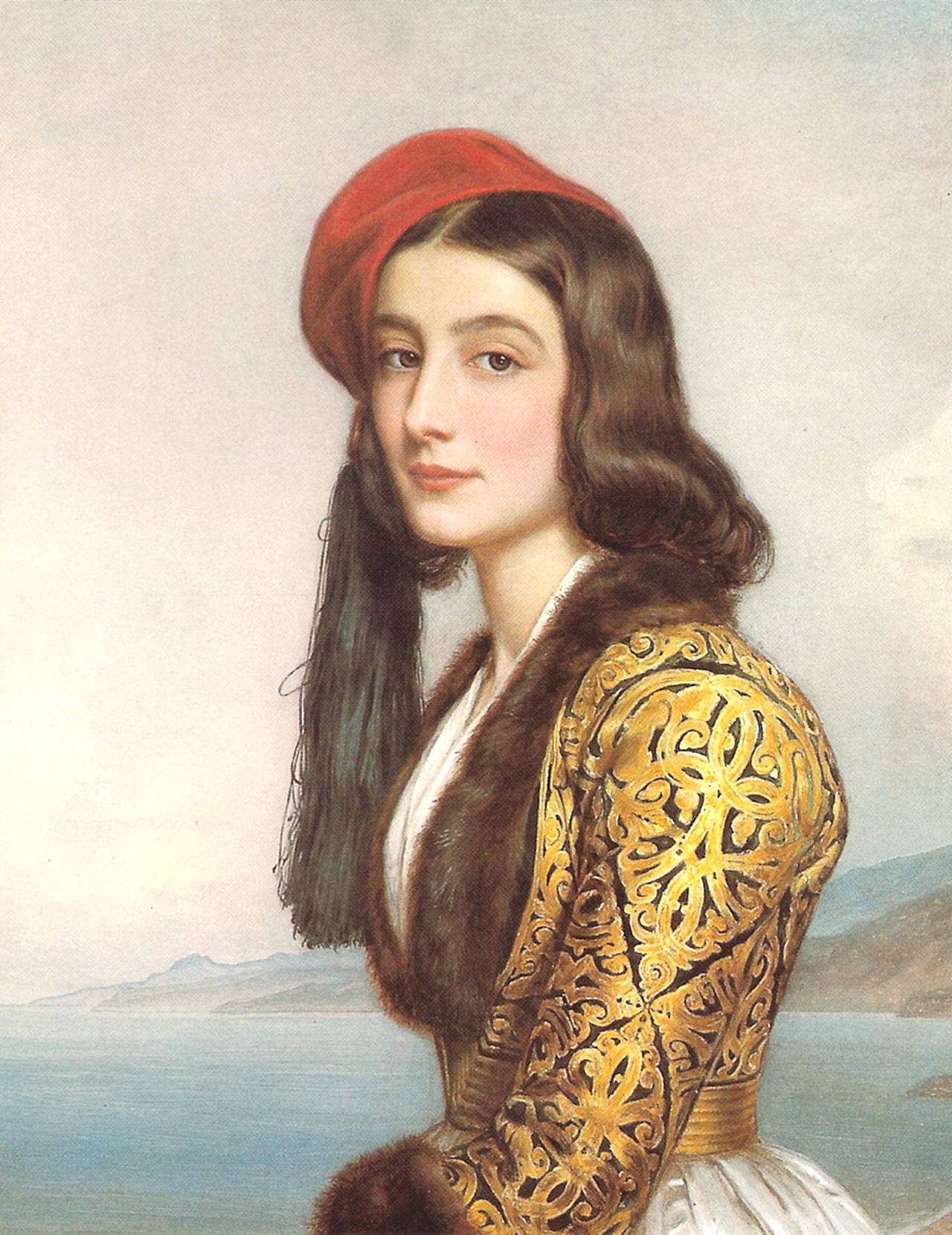 Portrait de la fille de Botzaris
