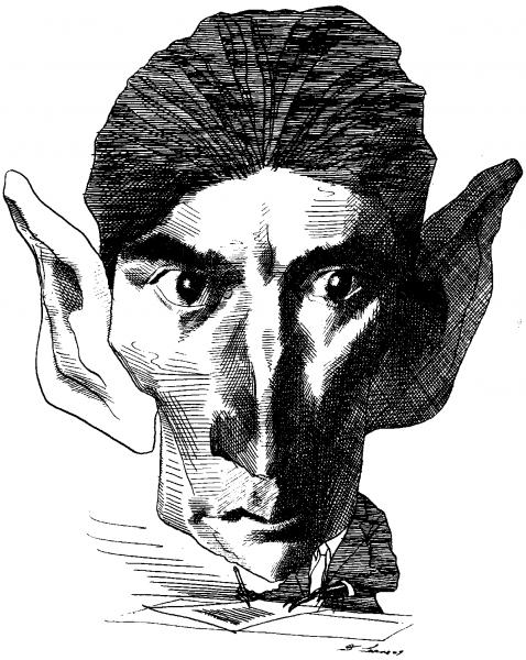 Franz Kafka par David Levine