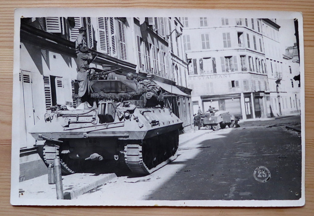 Rue de Fleurus, attaque du jardin du Luxembourg le 25 août 1944